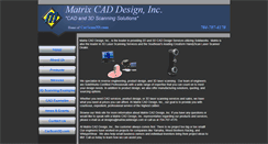 Desktop Screenshot of matrixcaddesign.com